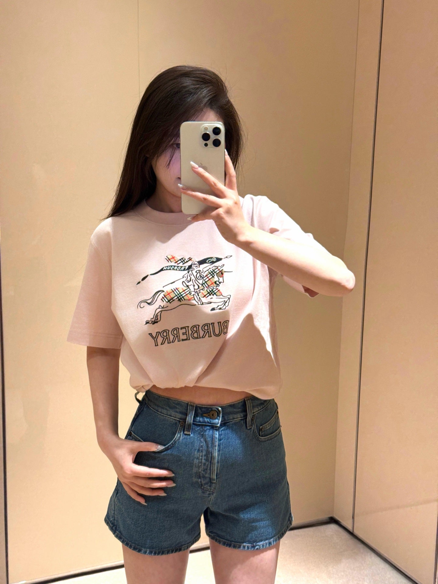 2026  Women's BBR Sketch Knight Logo Short-Sleeved T-Shirt (DD117)