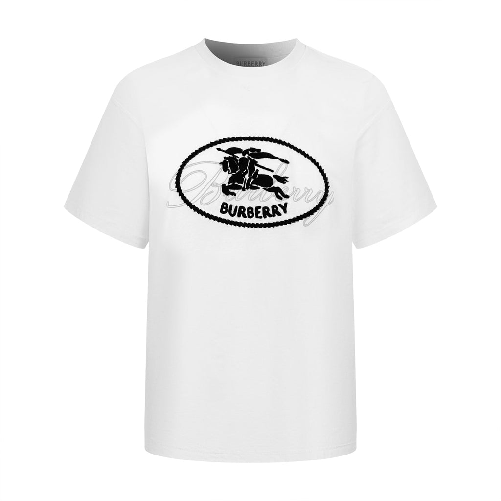2026 New BBR Checked Rider Emblem Short-Sleeved T-Shirt (AA599-A15)