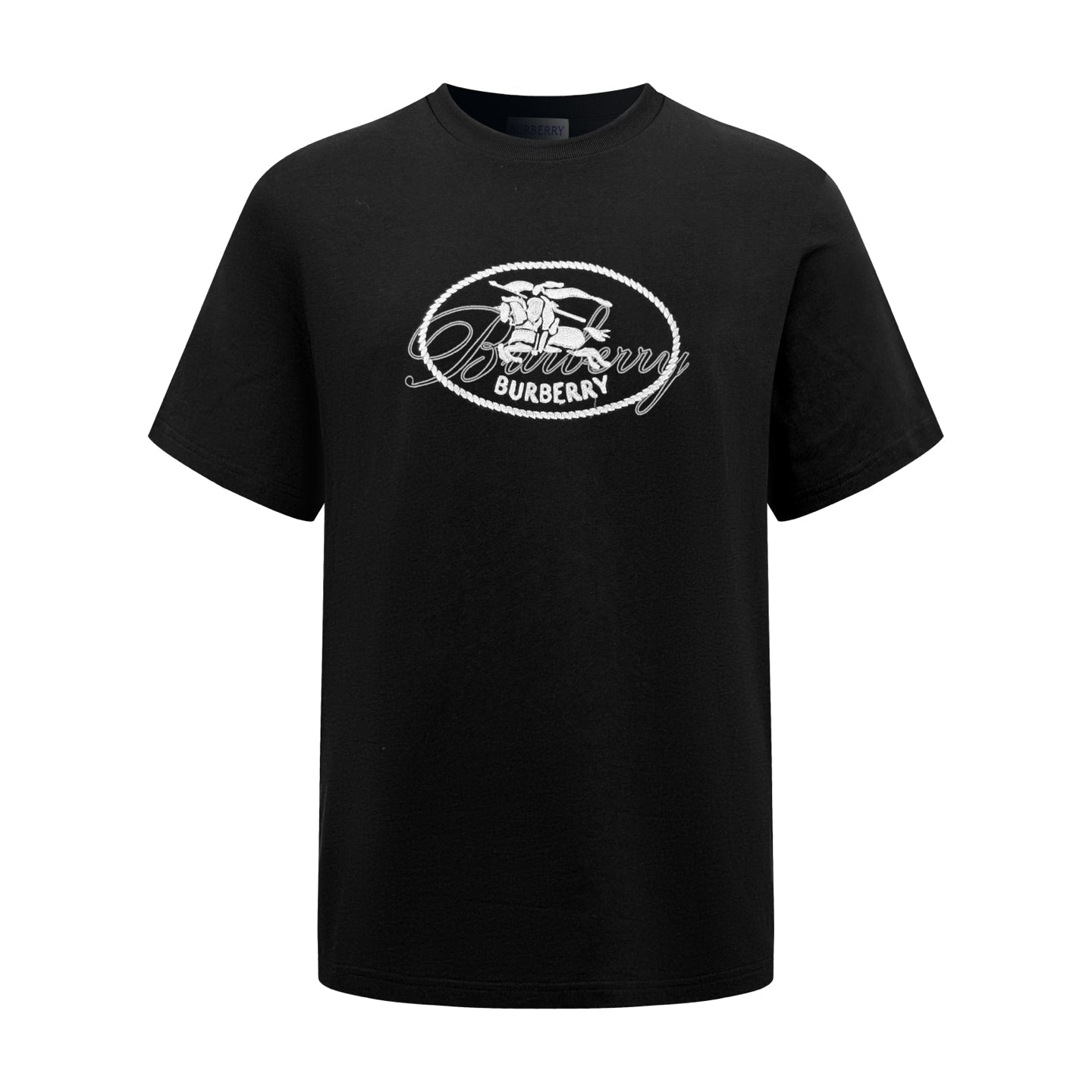 2026 New BBR Checked Rider Emblem Short-Sleeved T-Shirt (AA599-A15)