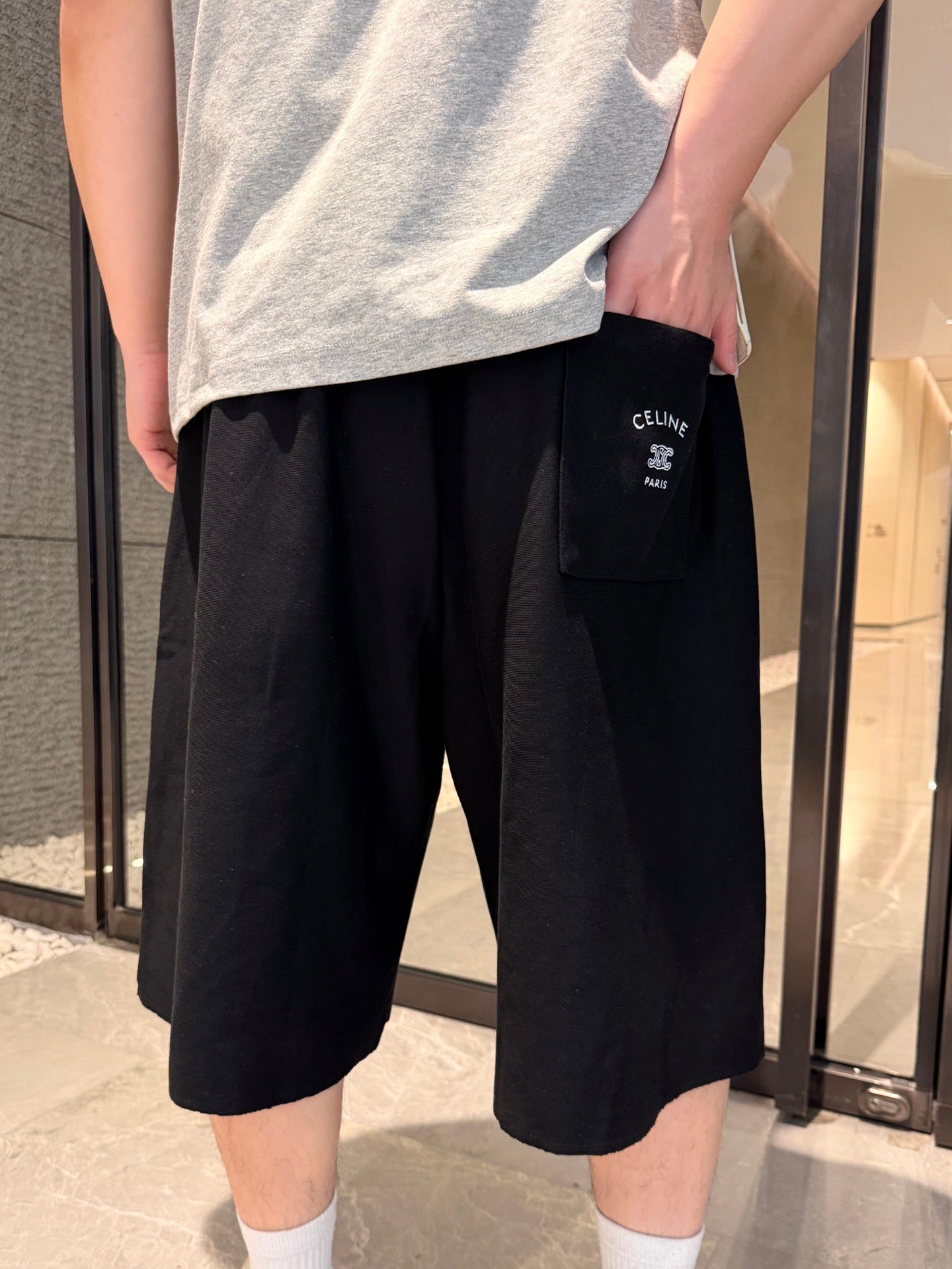 2026 New Ce Embroidered Shorts (BB857-A45)