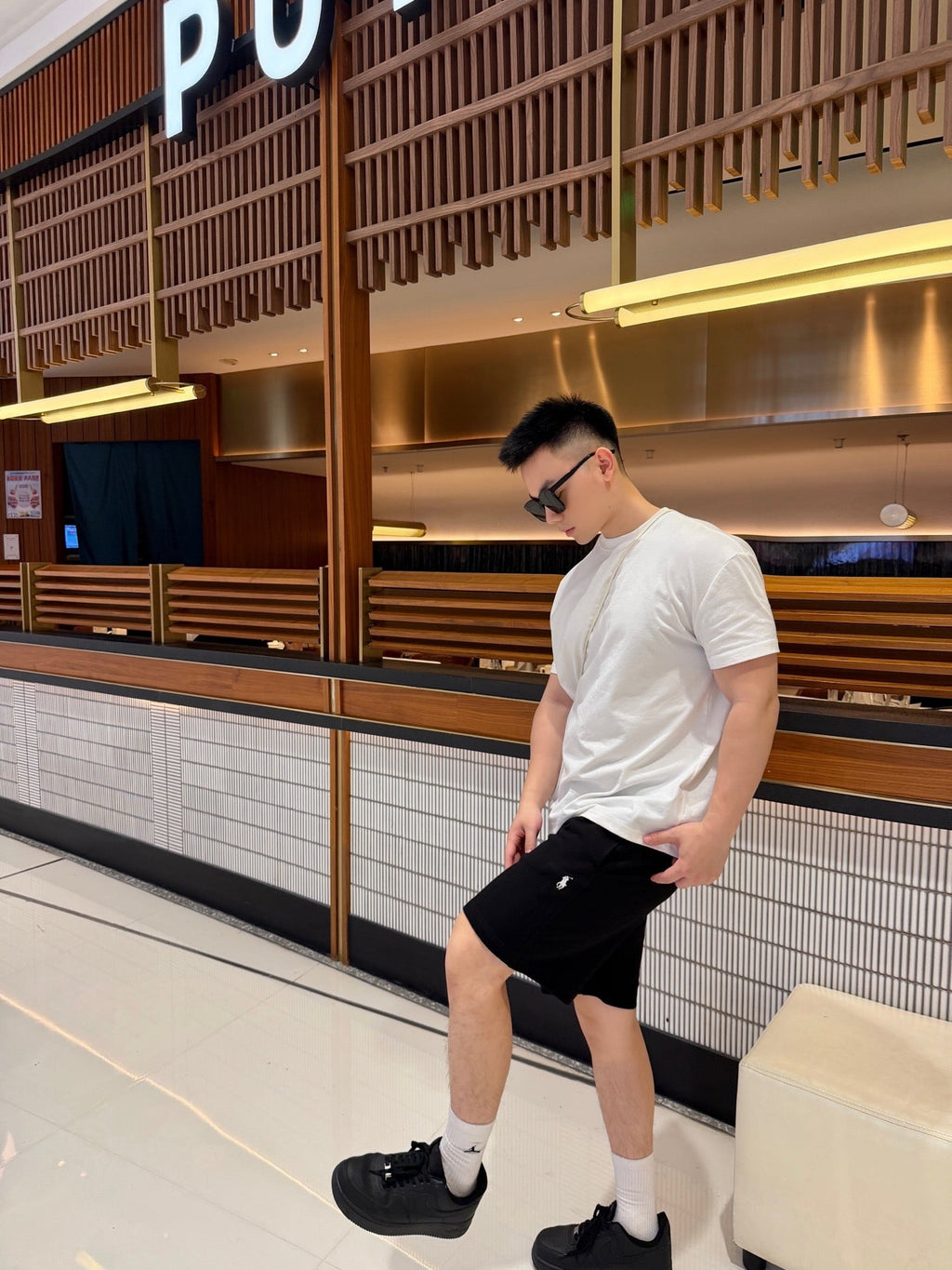 2026 New RL Embroidered Shorts (CC987-A40)