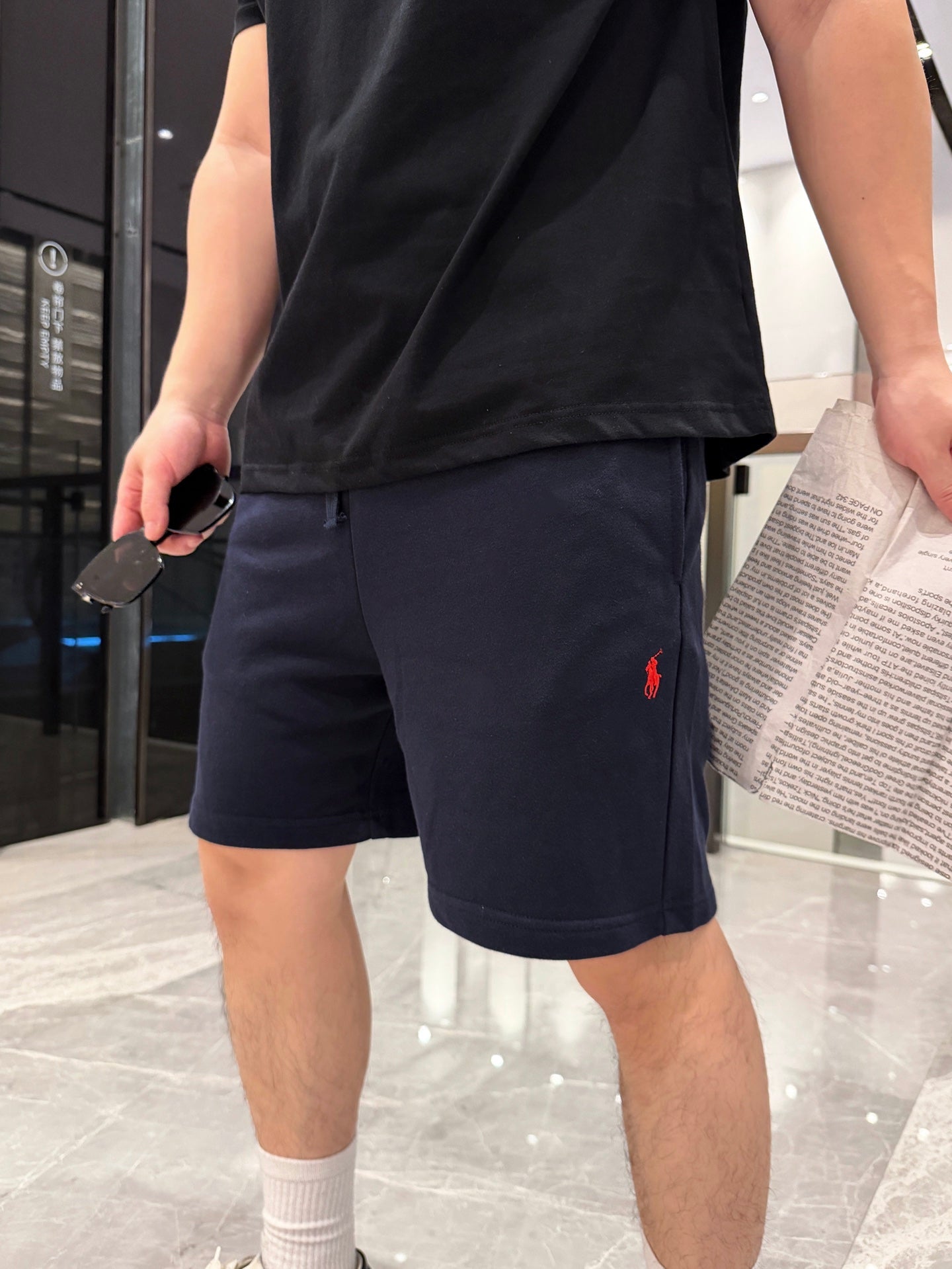 2026 New RL Embroidered Shorts (CC987-A40)
