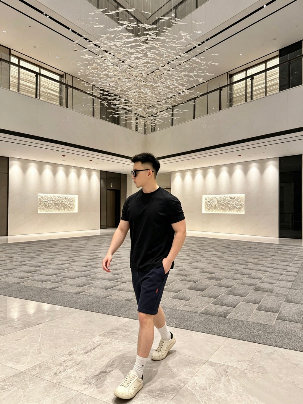2026 New RL Embroidered Shorts (CC987-A40)