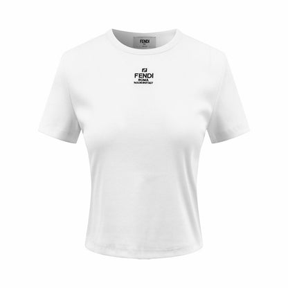 2026 Women's FF Embroidered Short-Sleeved Top (EE424)