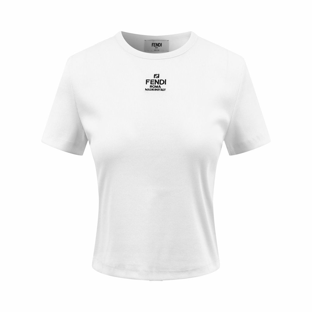 2026 Women's FF Embroidered Short-Sleeved Top (EE424)