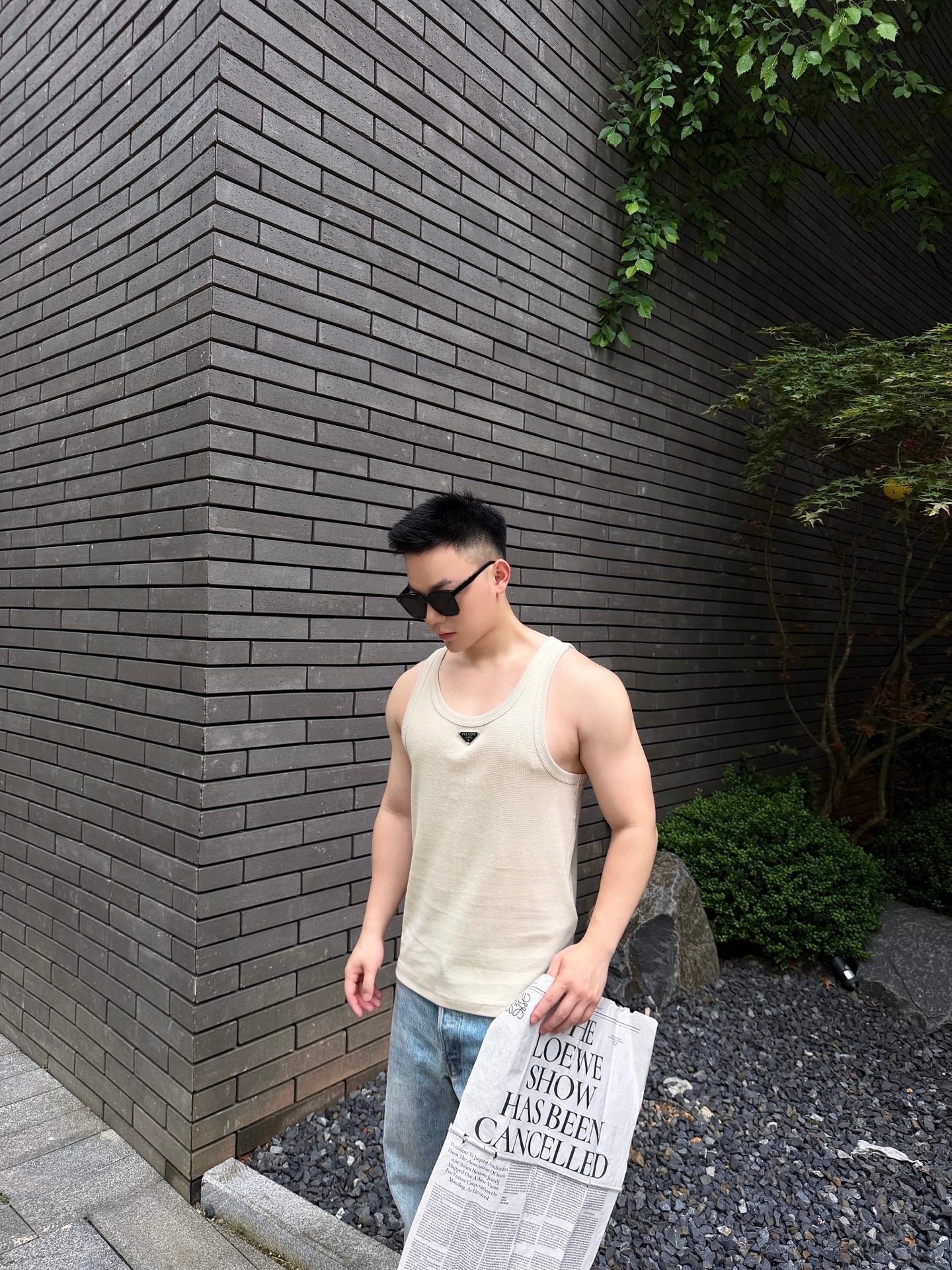 2026 New Triangle Brand Triangular Logo Vest (CC990-A15)