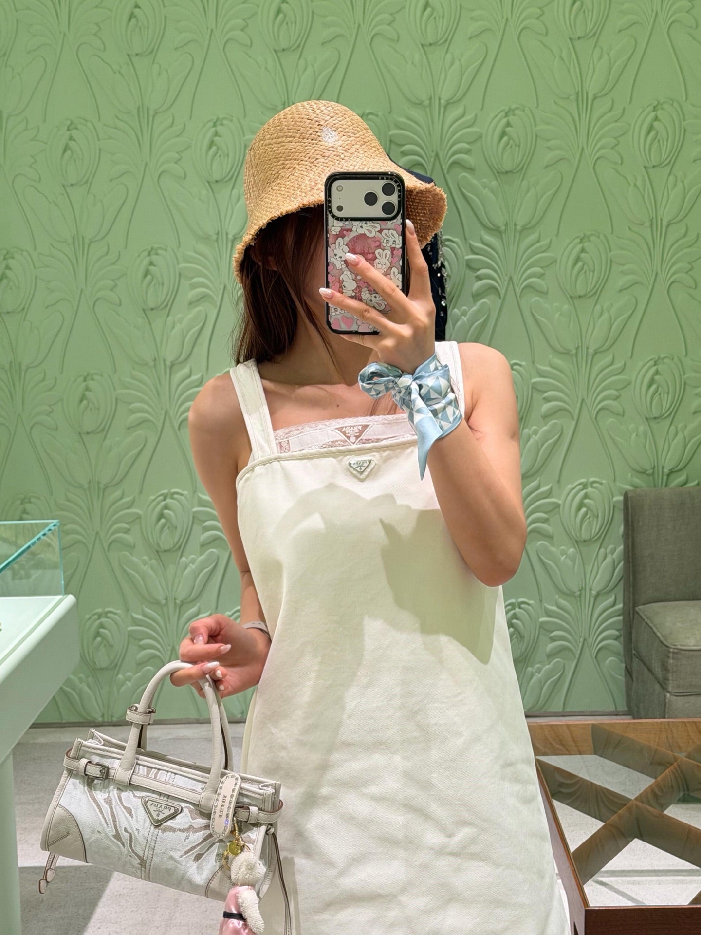 2026 Women's Triangle Brand Denim Halter Dress (DD118)