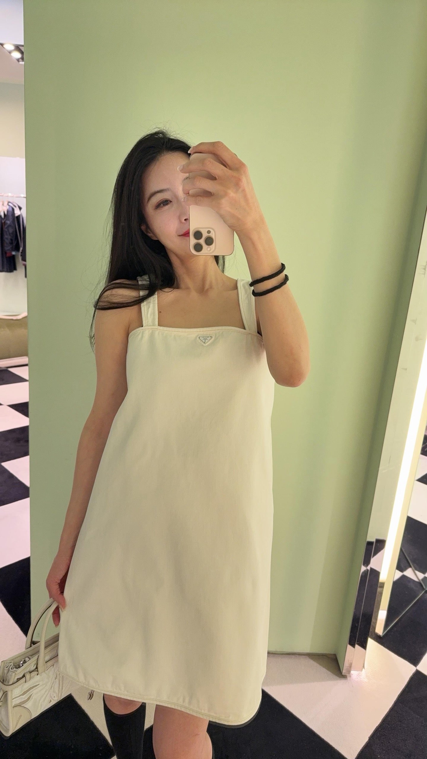 2026 Women's Triangle Brand Denim Halter Dress (DD118)