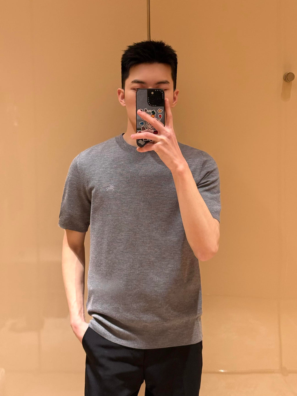 2026 New BBR Logo Embroidered Short-Sleeved Sweater (AA597-A50)