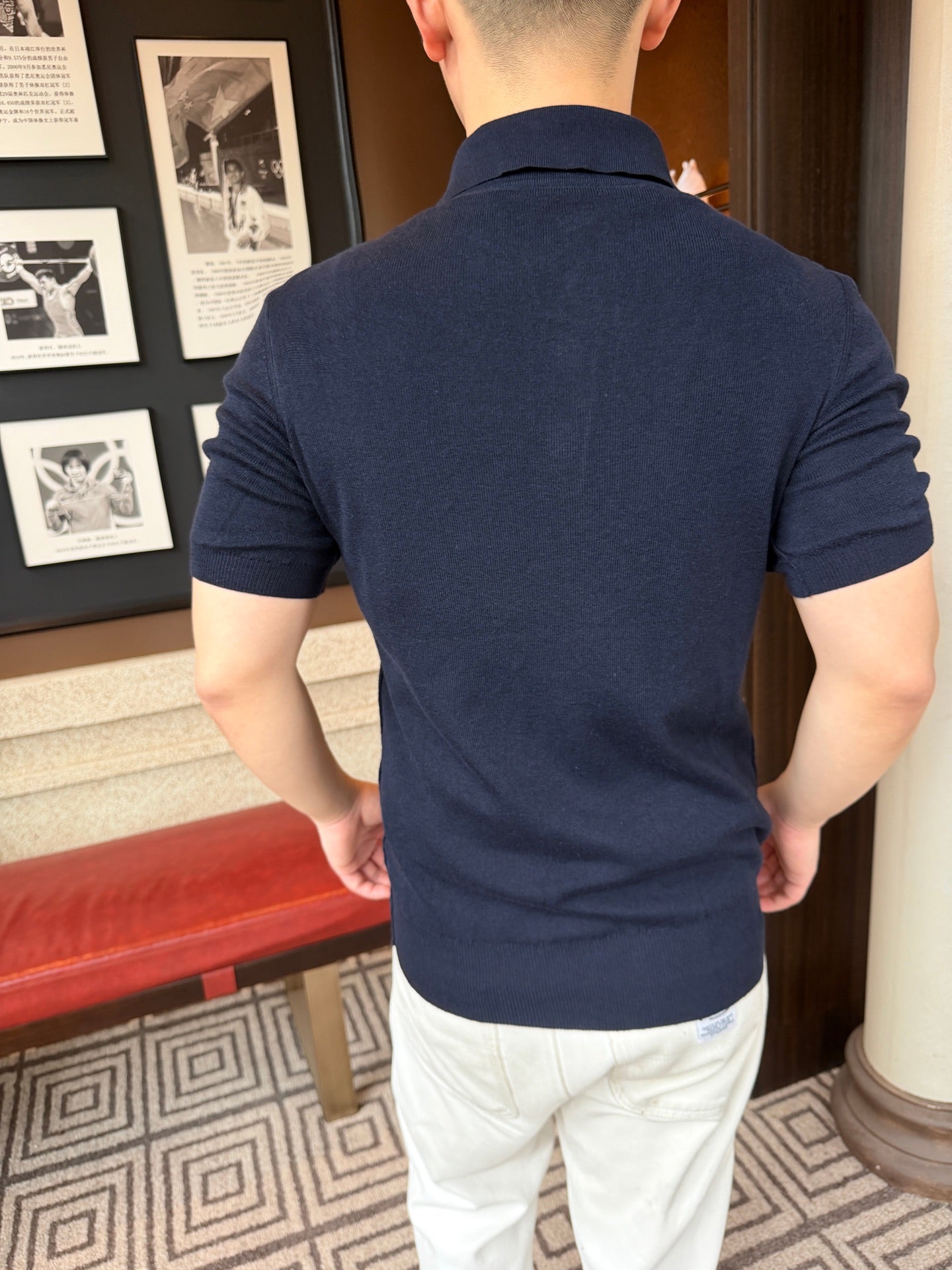 2026 New BBR Embroidered Logo Polo Neck Knit Top (AA598-A60)