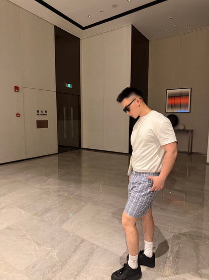 2026 New Acn Checked Shorts (CC980-A50)