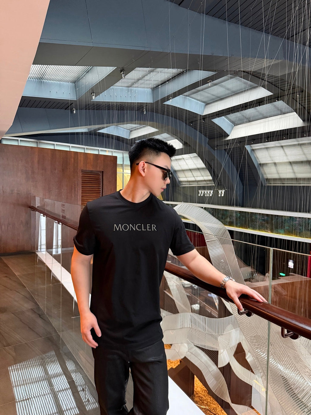 2026 New Mon Logo Print Short-Sleeved T-Shirt (BB868-A10)