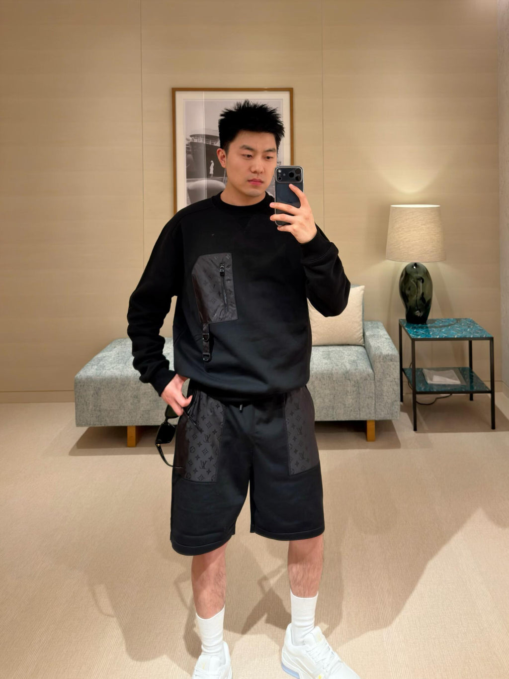 2026 New LY Logo Patch Shorts (AA600-A40)