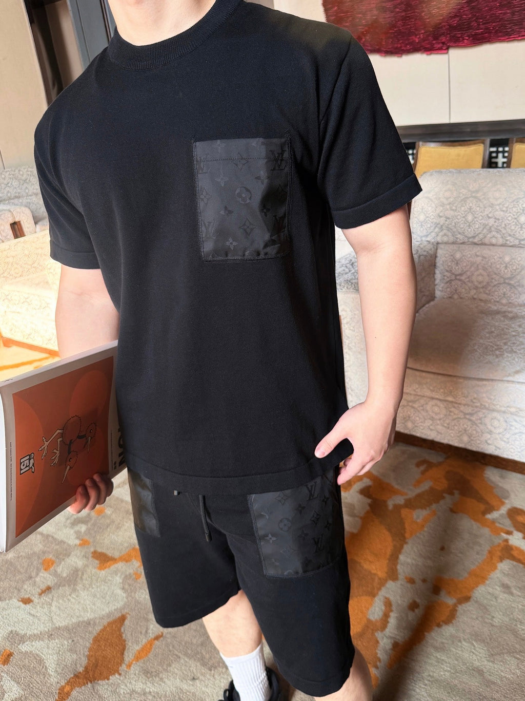 2026 New LY Logo Patch Shorts (AA600-A40)