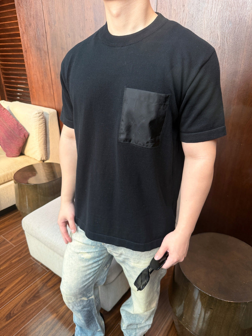 2026 New LY Logo Patch Short-Sleeved T-Shirt (AA591-A30)