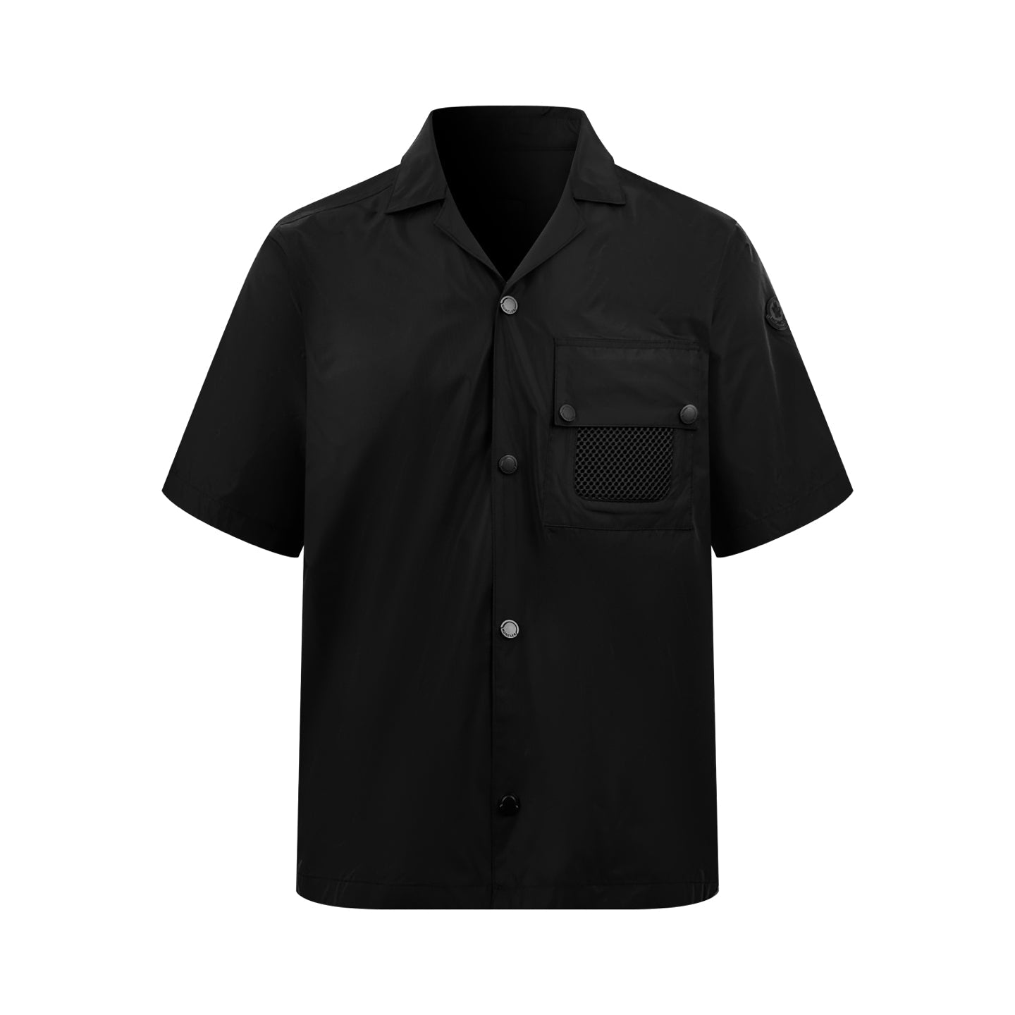 2026 New Mon Logo Patch Pocket Short-Sleeved Shirt (AA613-A85)
