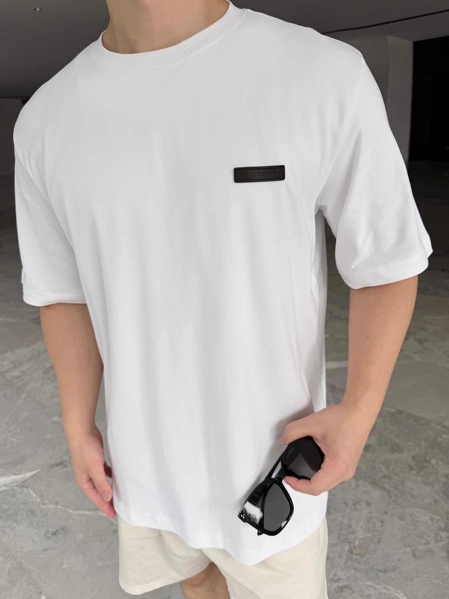 2026 New BL Leather Label Short-Sleeved T-Shirt (AA638-A10)