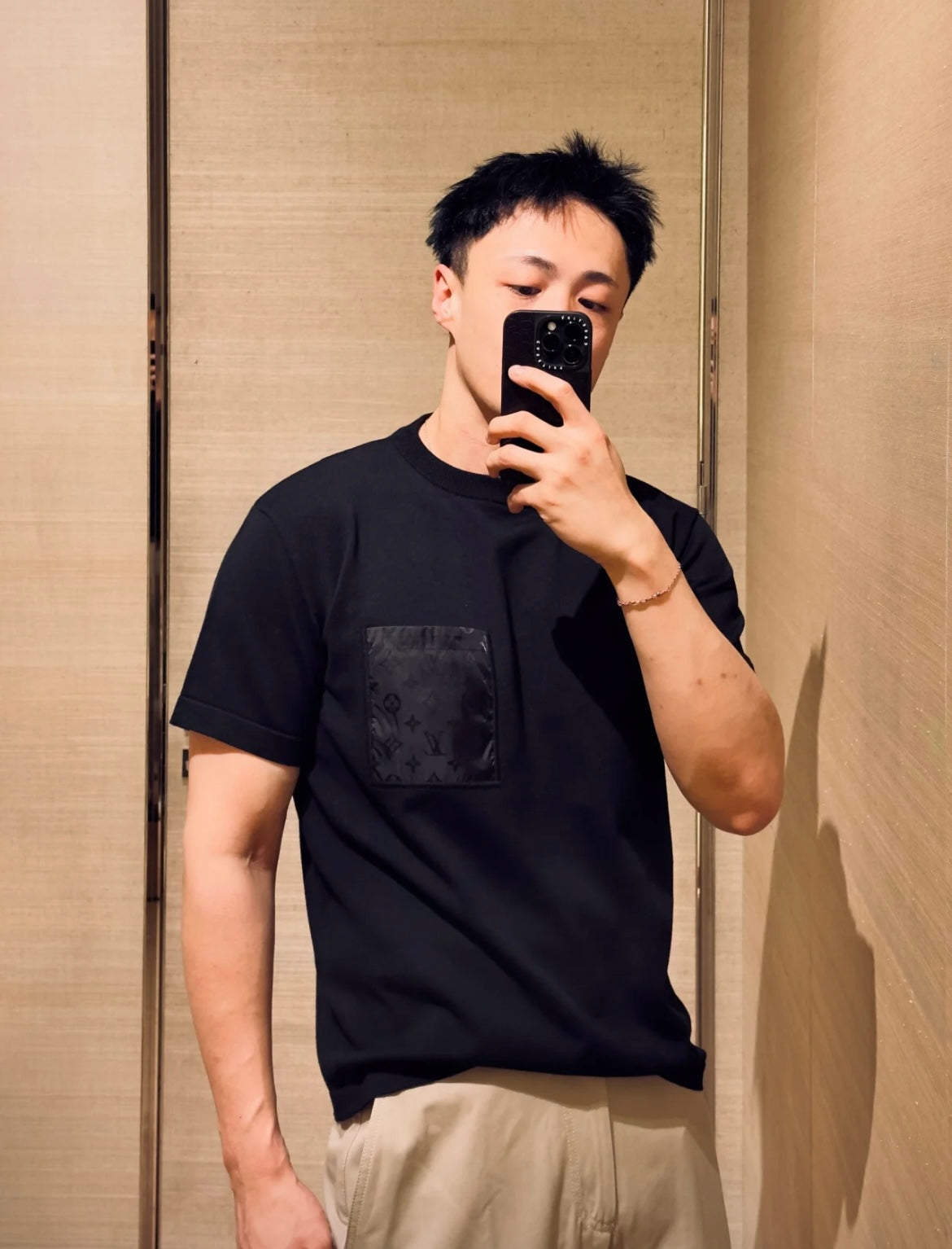 2026 New LY Logo Patch Short-Sleeved T-Shirt (AA591-A30)