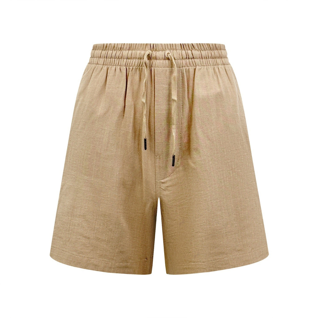 2026 Women's RL Embroidered Linen Shorts (FF749)