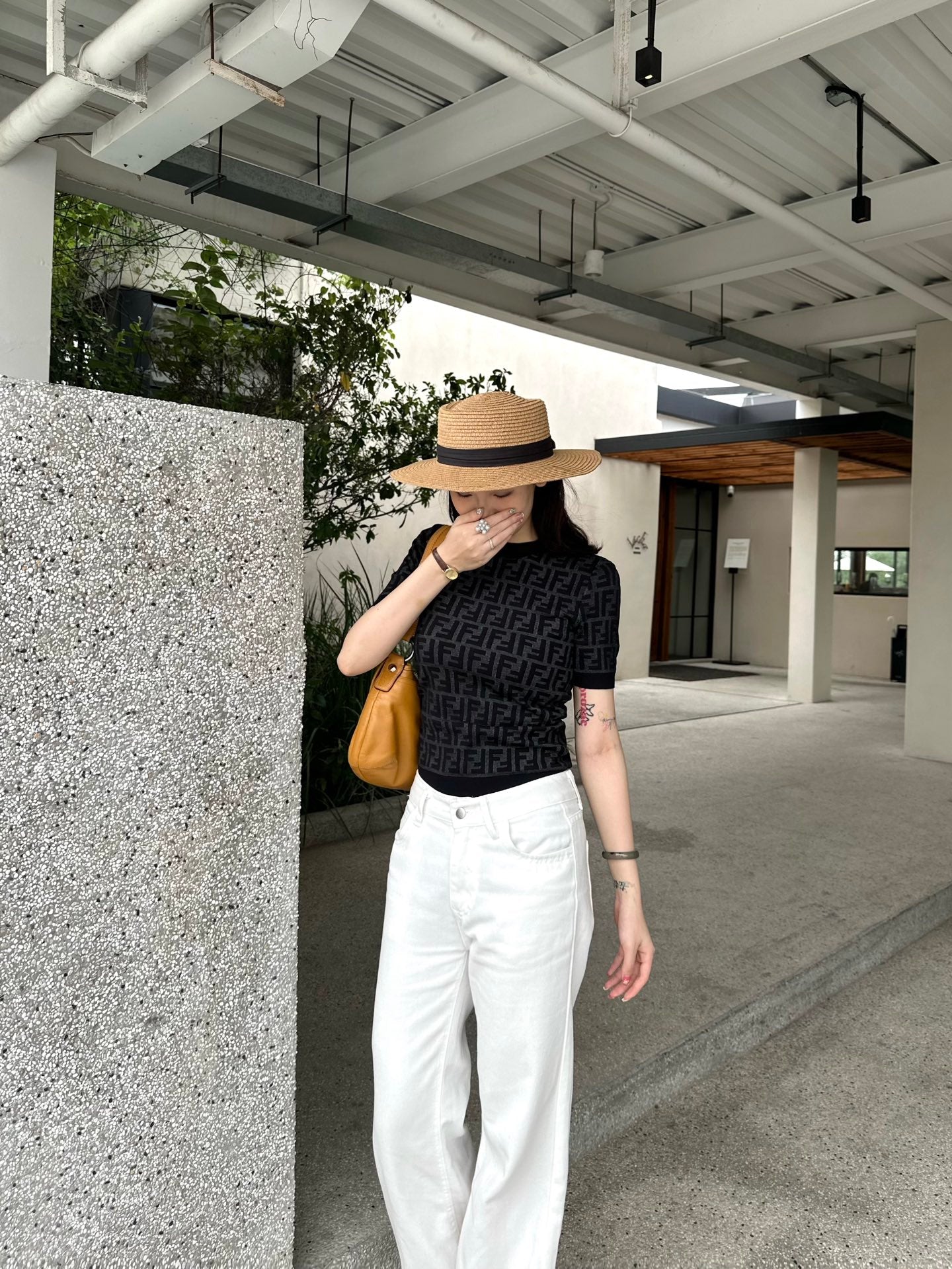 2026 Women's FF All-over Print Short-sleeved Jumper (DD130)