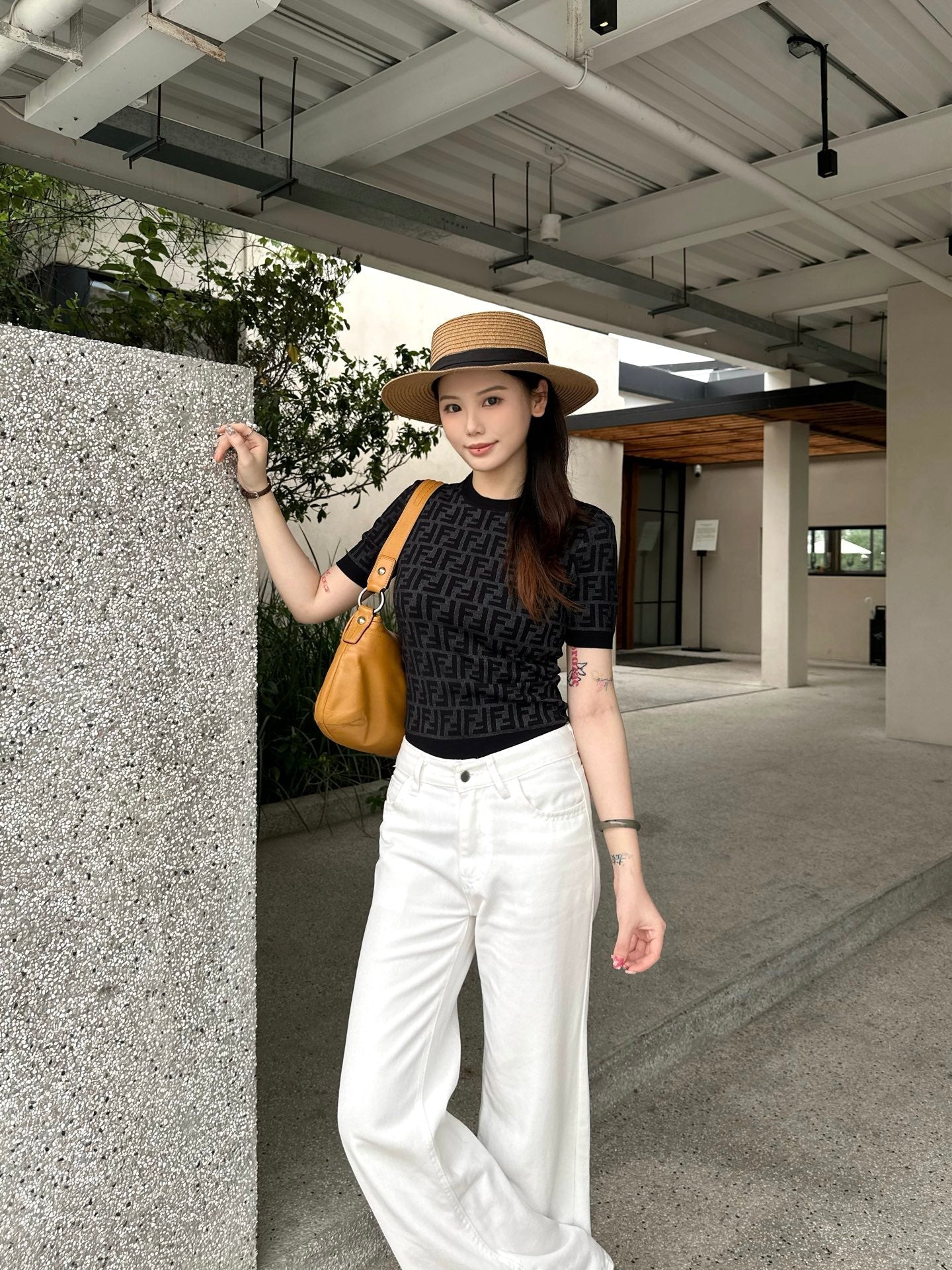 2026 Women's FF All-over Print Short-sleeved Jumper (DD130)