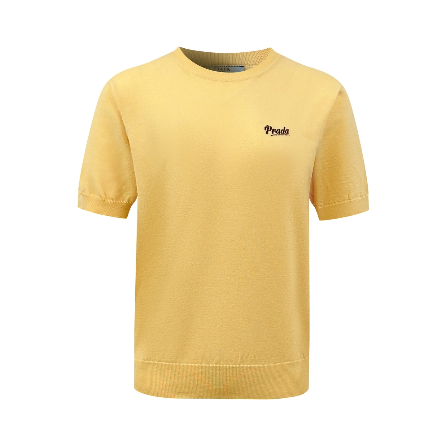 2026 New Triangle Brand Logo Embroidered Short-Sleeved Jumper (AA619-A50)