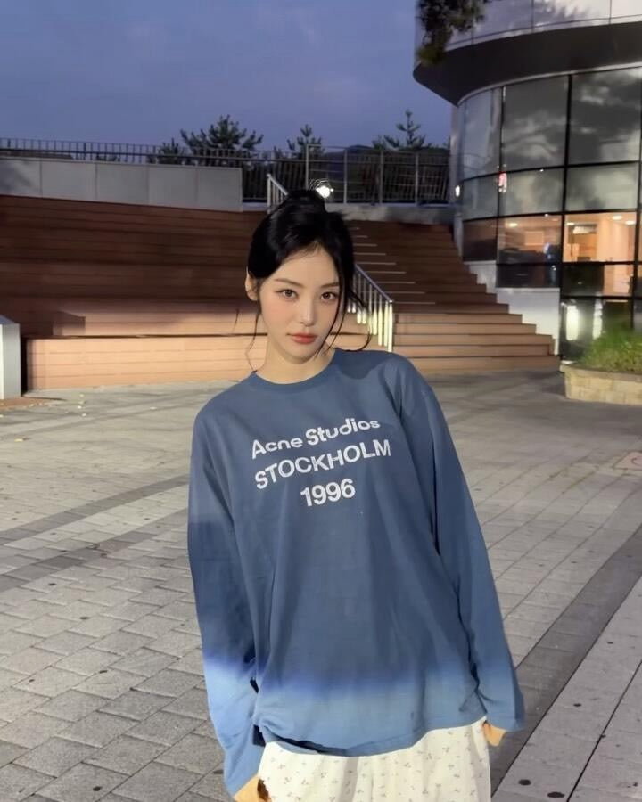 2026 Women's MM Embroidered Vintage Logo Long Sleeve (FF750)