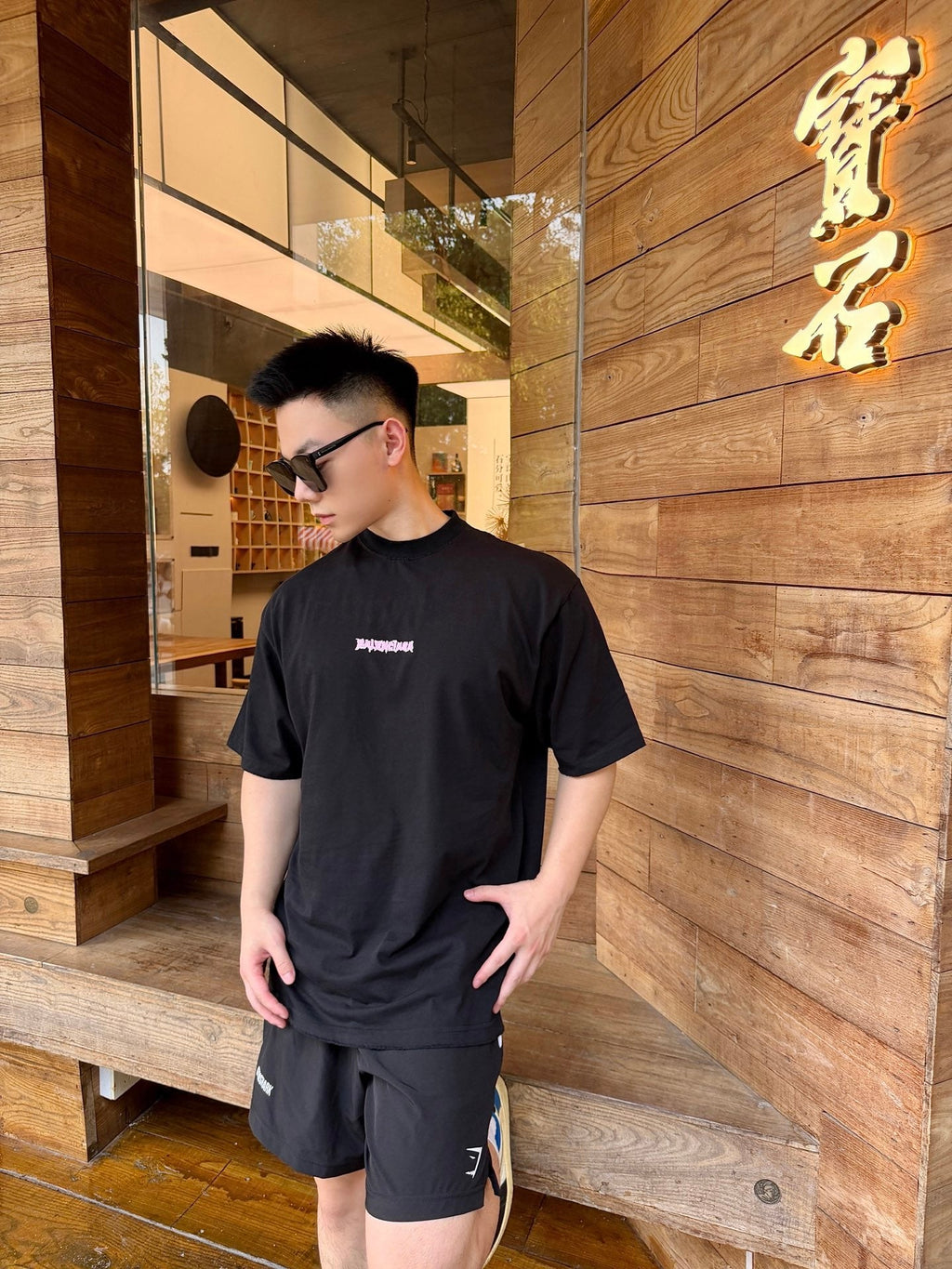 2026 New Balen Logo Letter Short-Sleeved T-Shirt (CC988-A20)