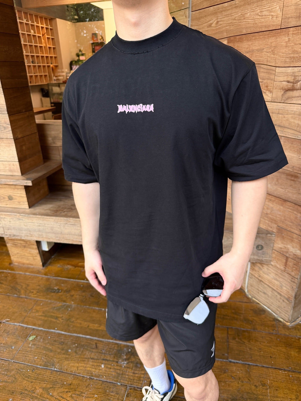 2026 New Balen Logo Letter Short-Sleeved T-Shirt (CC988-A20)