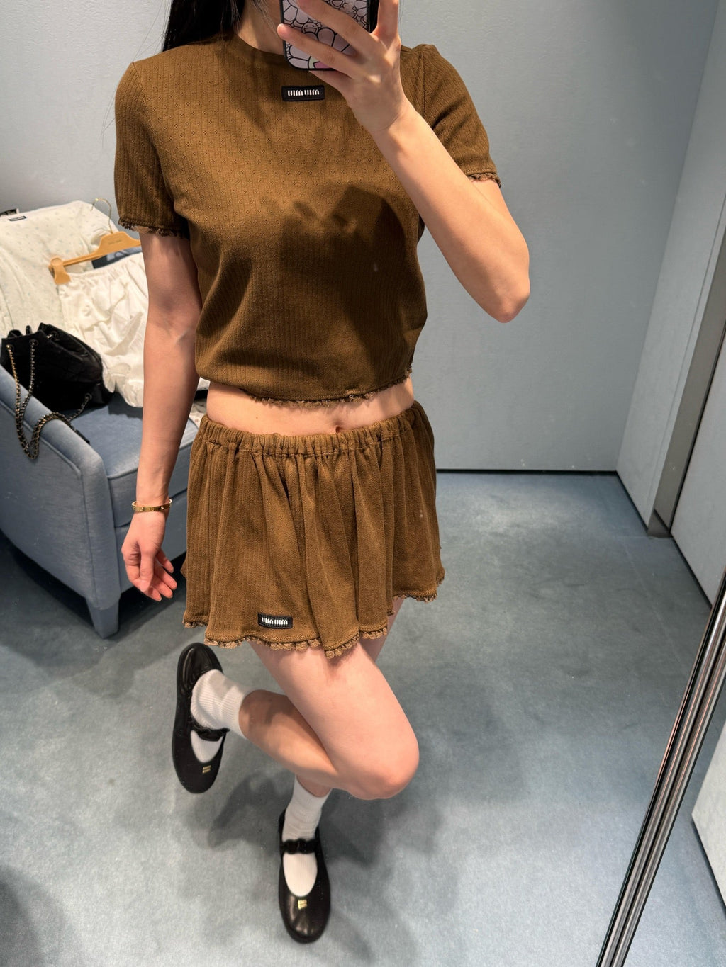 2026 Women's MM Lace Skirt (FF741)