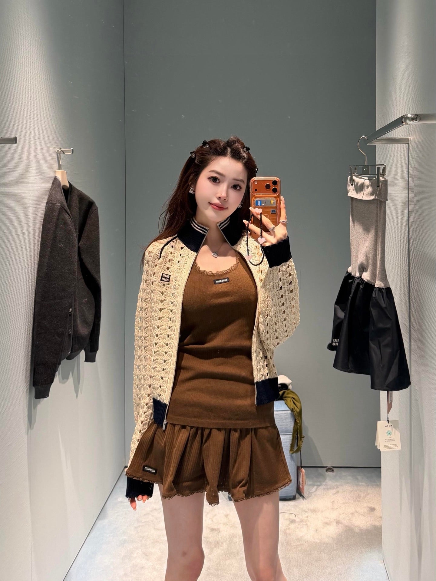 2026 Women's MM Lace Skirt (FF741)