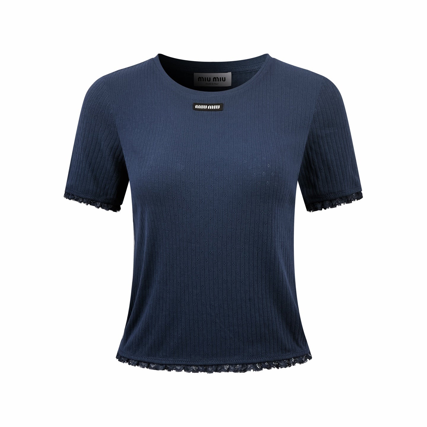 2026 Women's MM Lace Short-Sleeved T-Shirt (FF740)