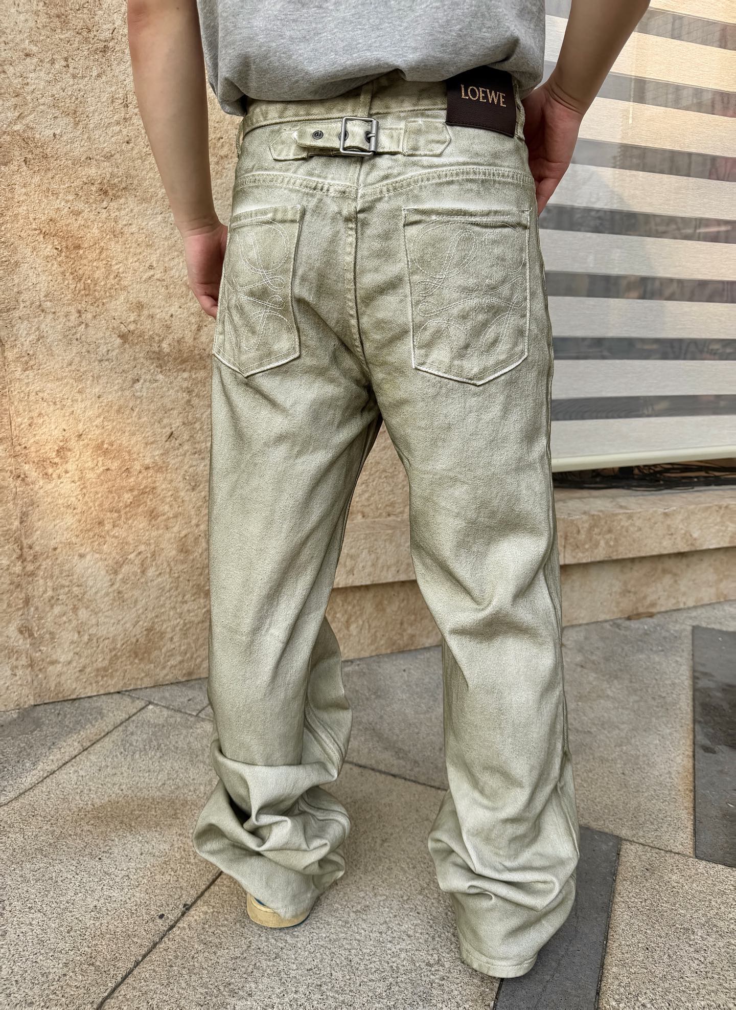 2026 New Way Leather Jeans (BB815-B75)