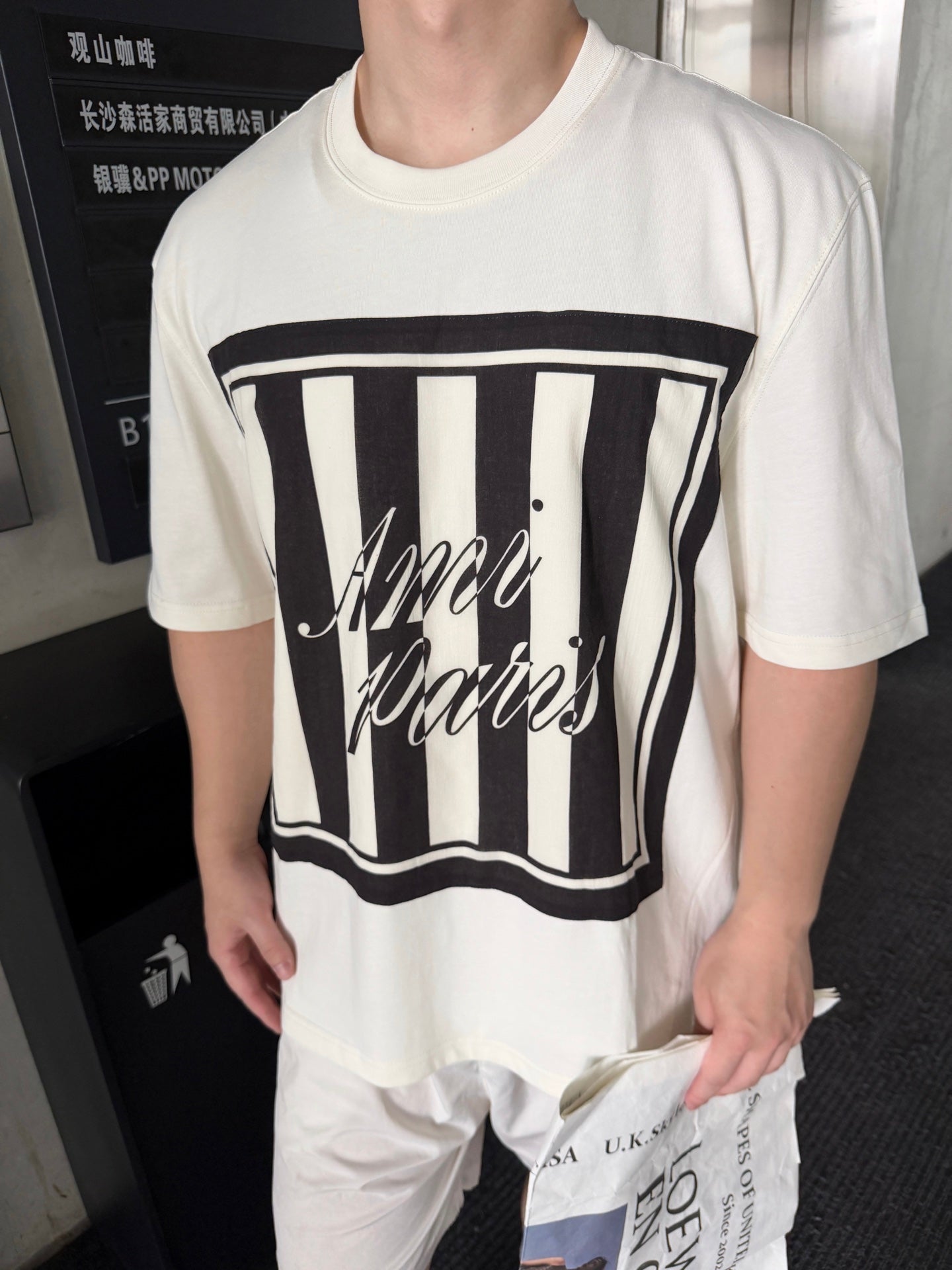 2026 New Heart A Letter Print Square T-shirt (BB880-A15)