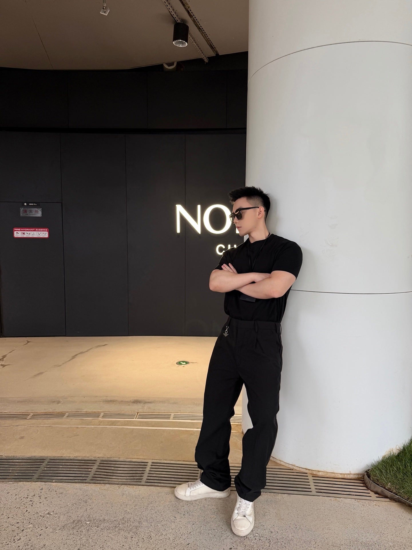 2026 New Triangle Brand Logo Keyring Trousers (BB860-B25)