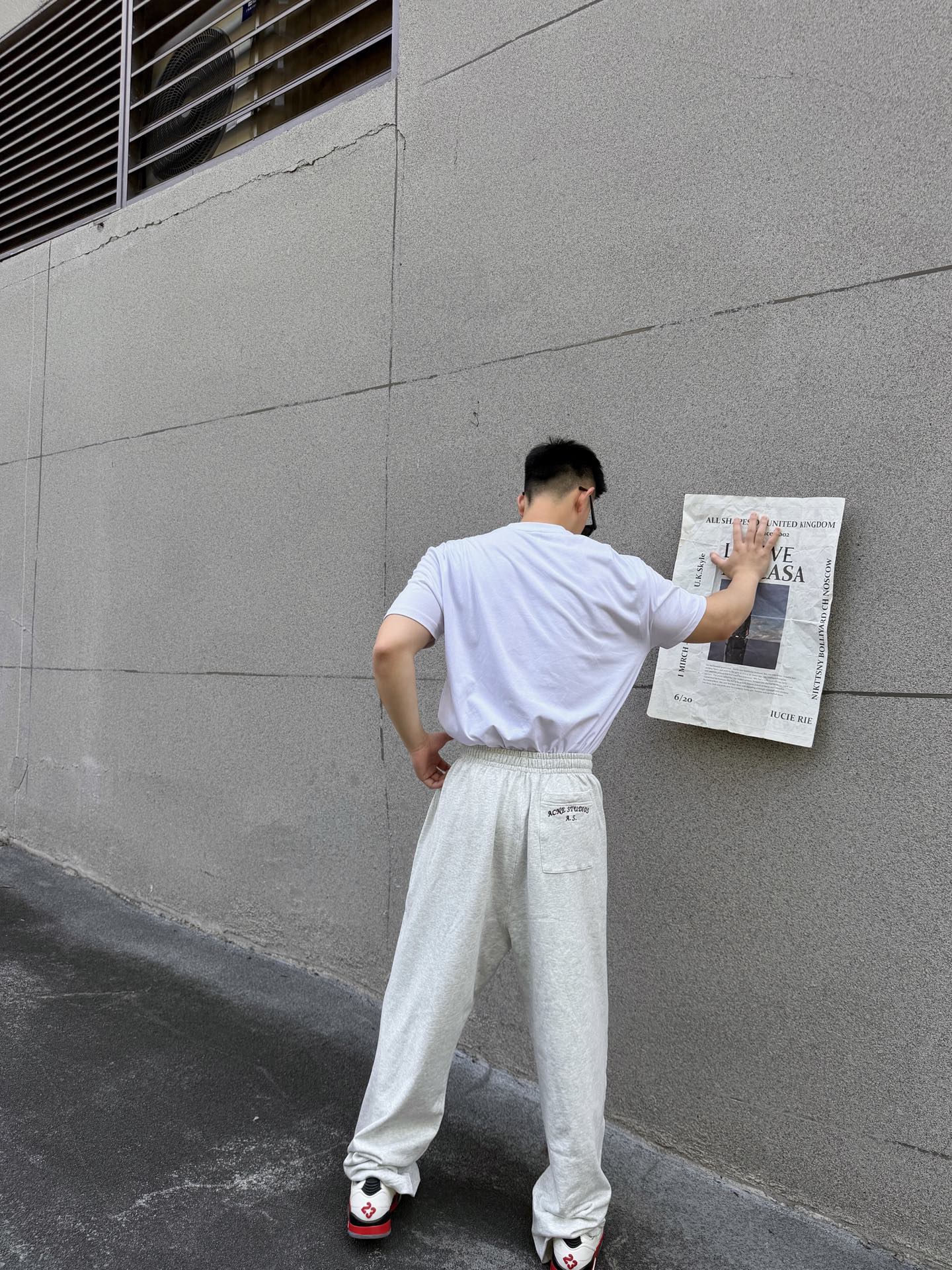 2026 New Acn Embroidered Logo Sports Trousers (BB869-B25)