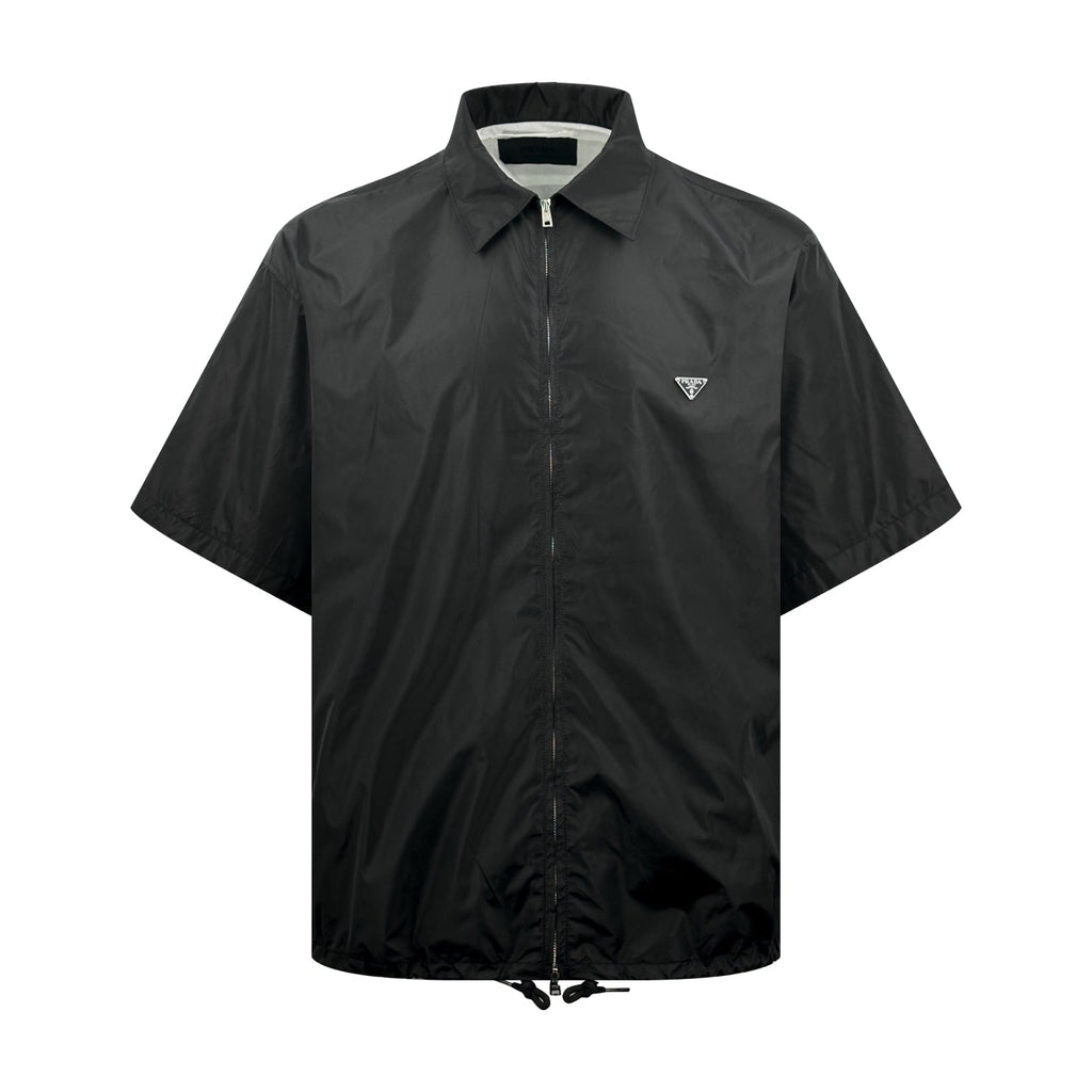 2026 New Triangle Brand Zipper Short-Sleeve Shirt (CC982-A85)