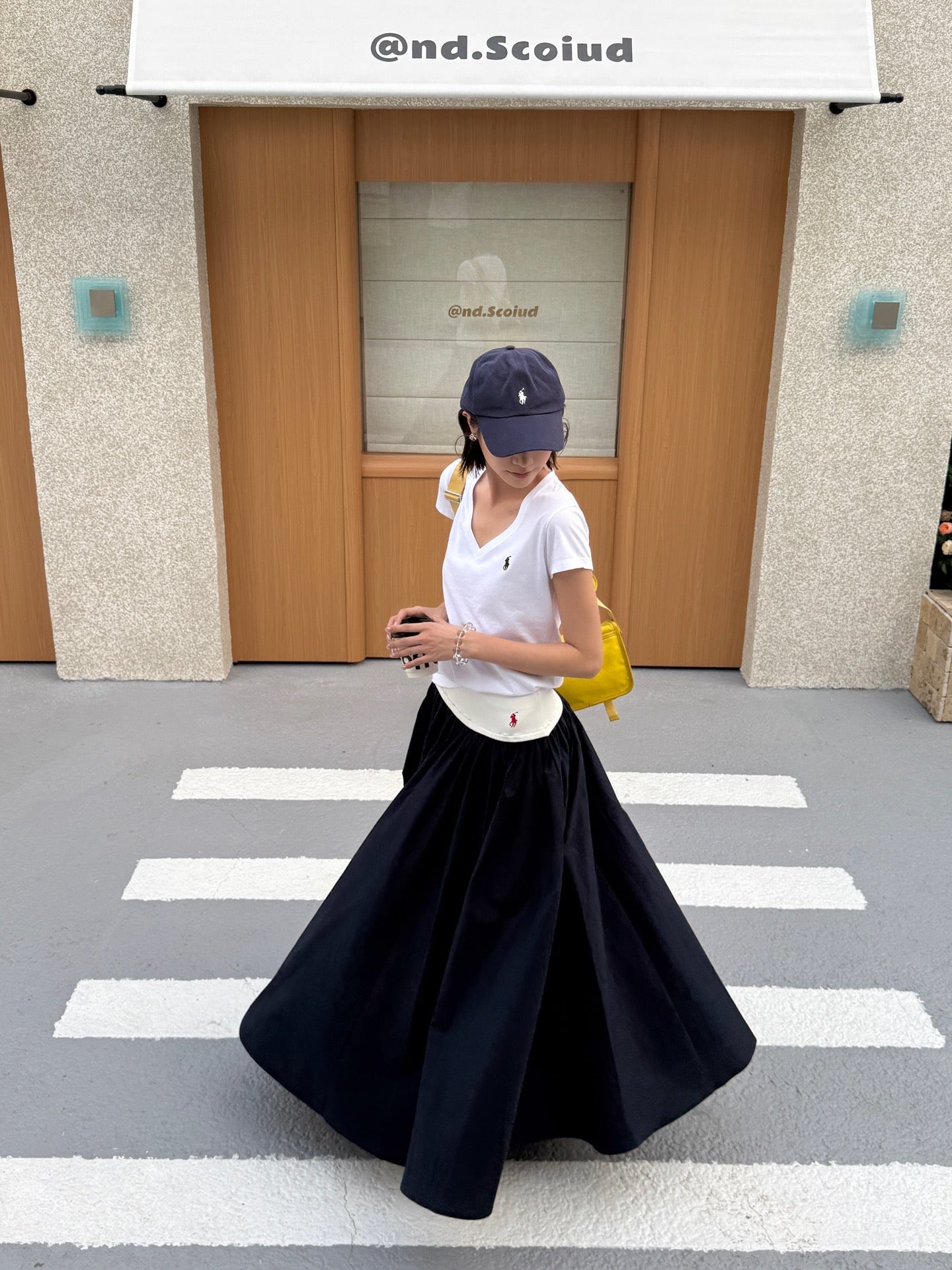 2026 Women's RL Embroidered Lace Edge Skirt (FF748)