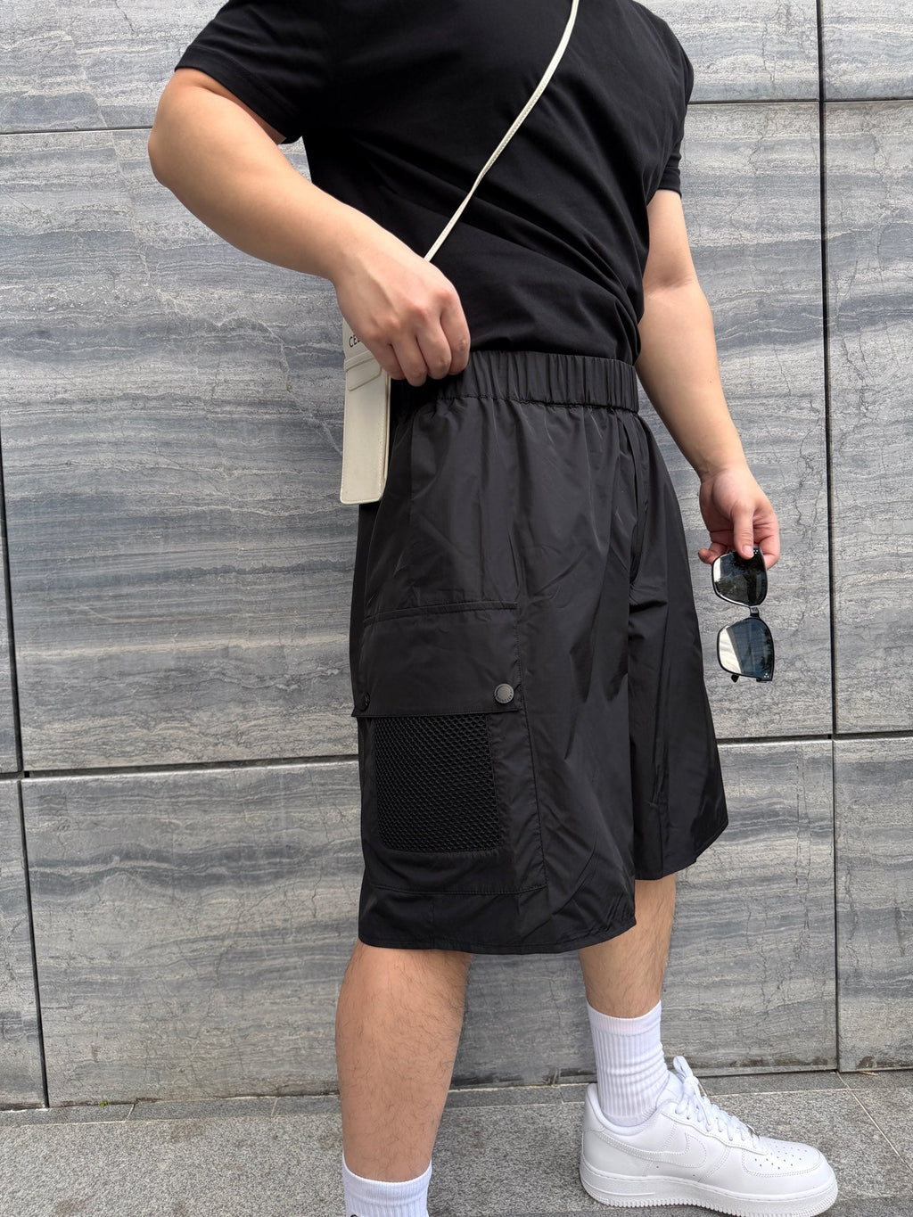 2026 New Model Mon Logo Patch Shorts (AA586-A75)