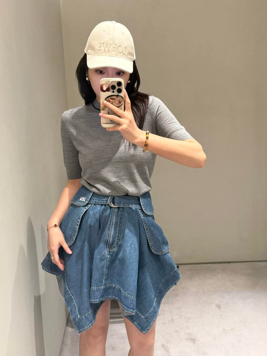 2026 Women's Way Denim Half-Dress (DD125)