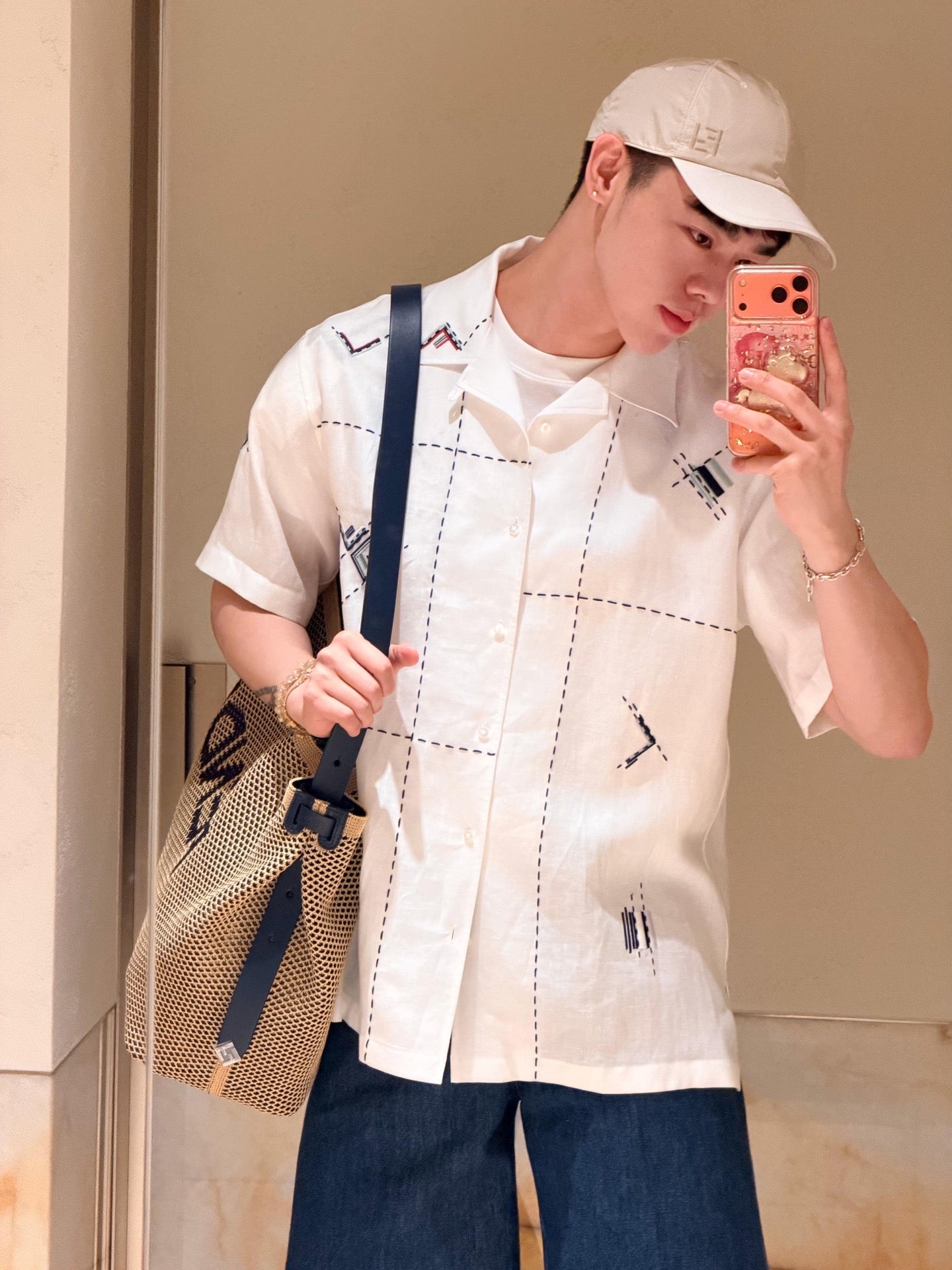 2026 New Model FF Embroidered Short-Sleeved Shirt (AA620-A90)