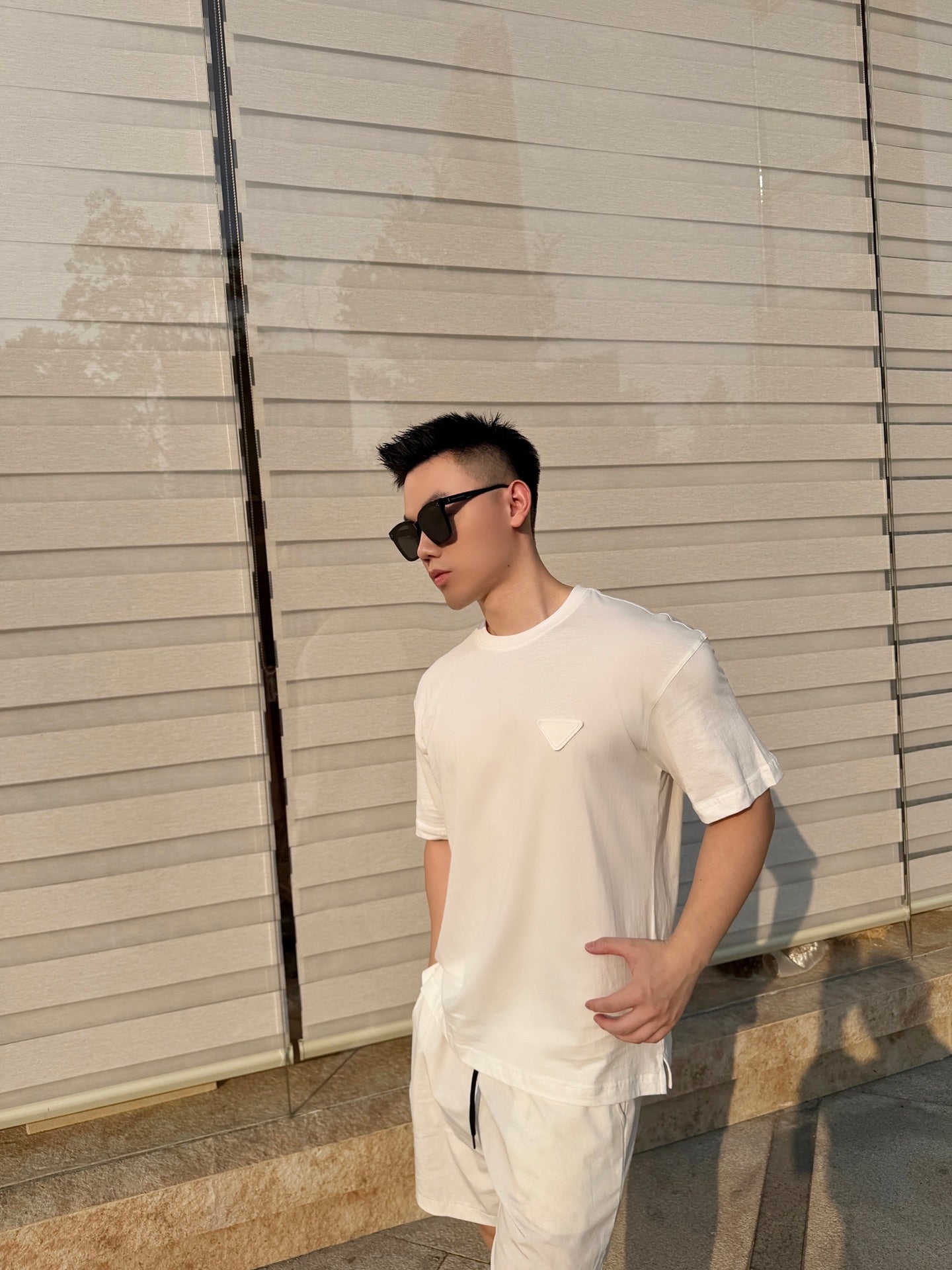 2026 New Model Triangle Brand Short Sleeve Shirt (AA650-A10)