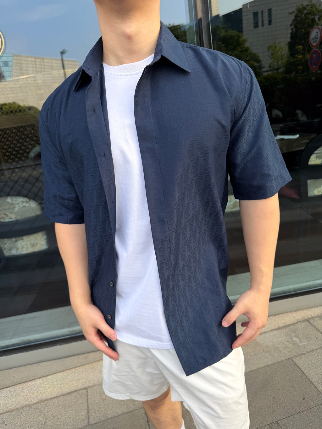 2026 New Model CD Full-Print Short-Sleeved Shirt (BB847-A90)