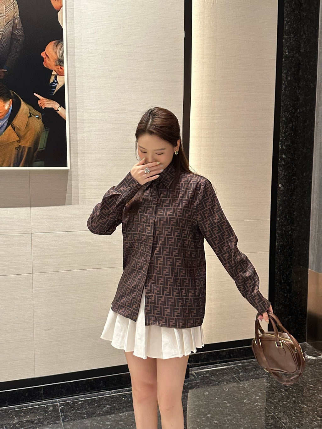 2026 Women's FF Full-Print Shirt (DD152)