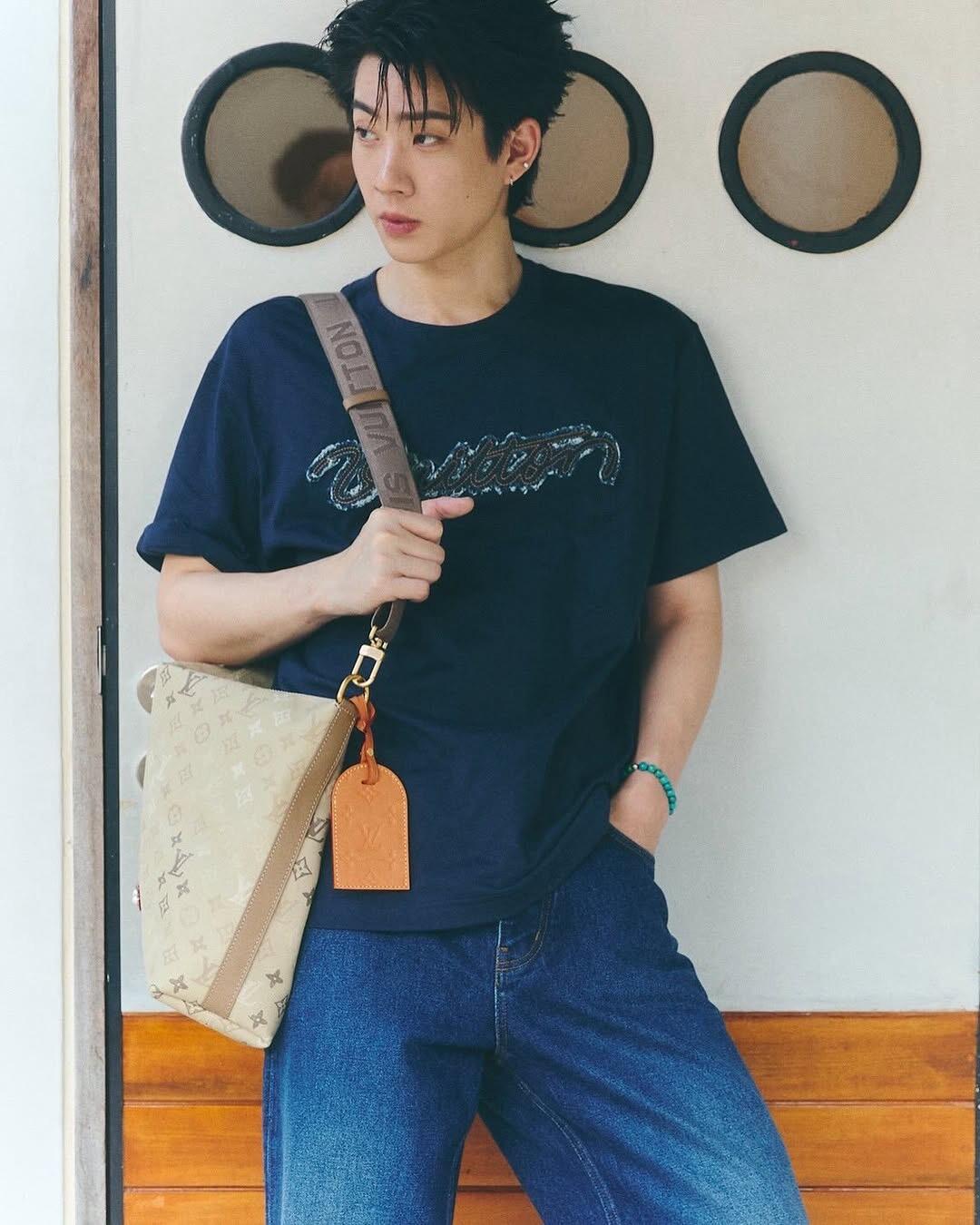 2026 New Model LY Logo Denim Short Sleeve (BB889-A20)