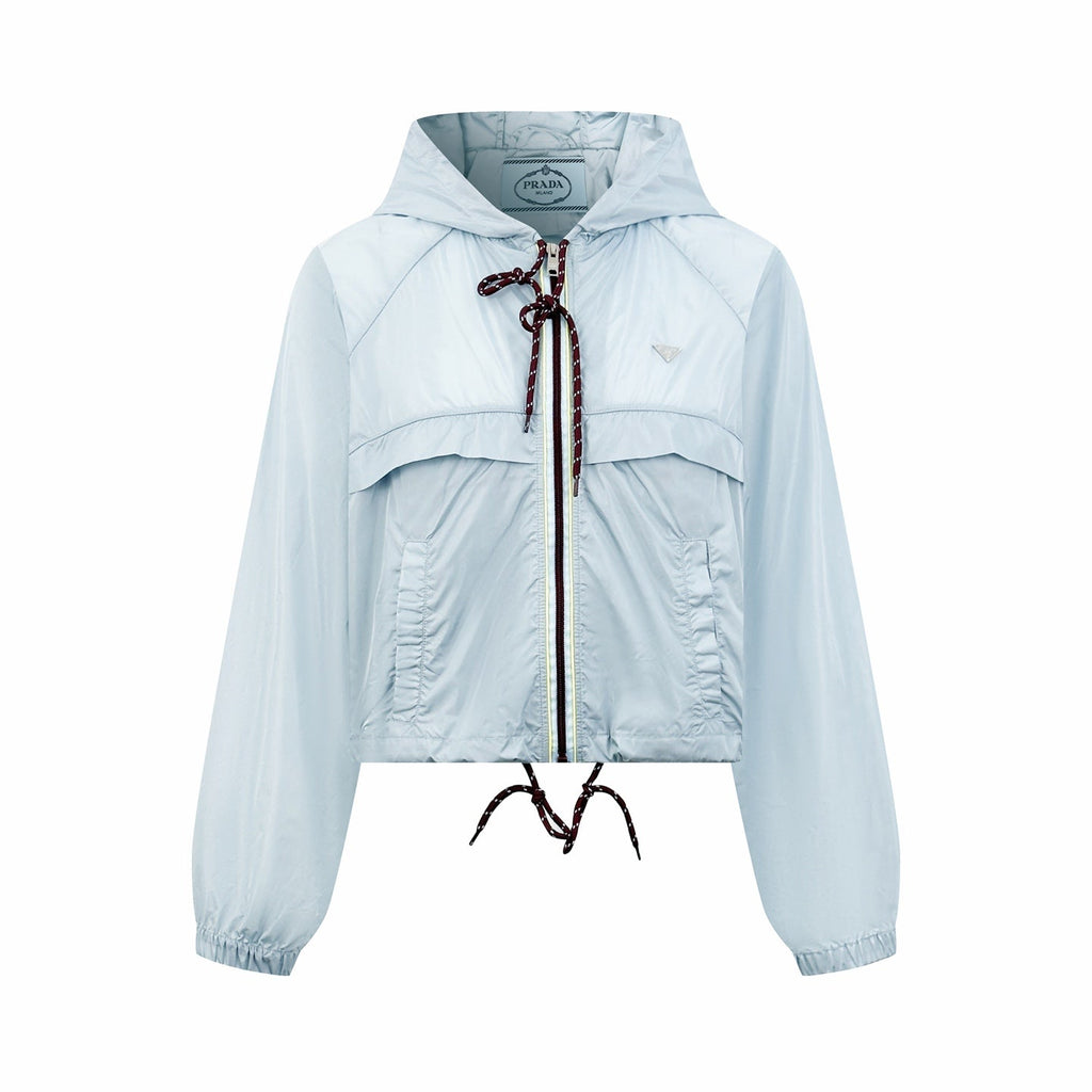 2026 Women's Triangle Brand Hooded Jacket (DD138)