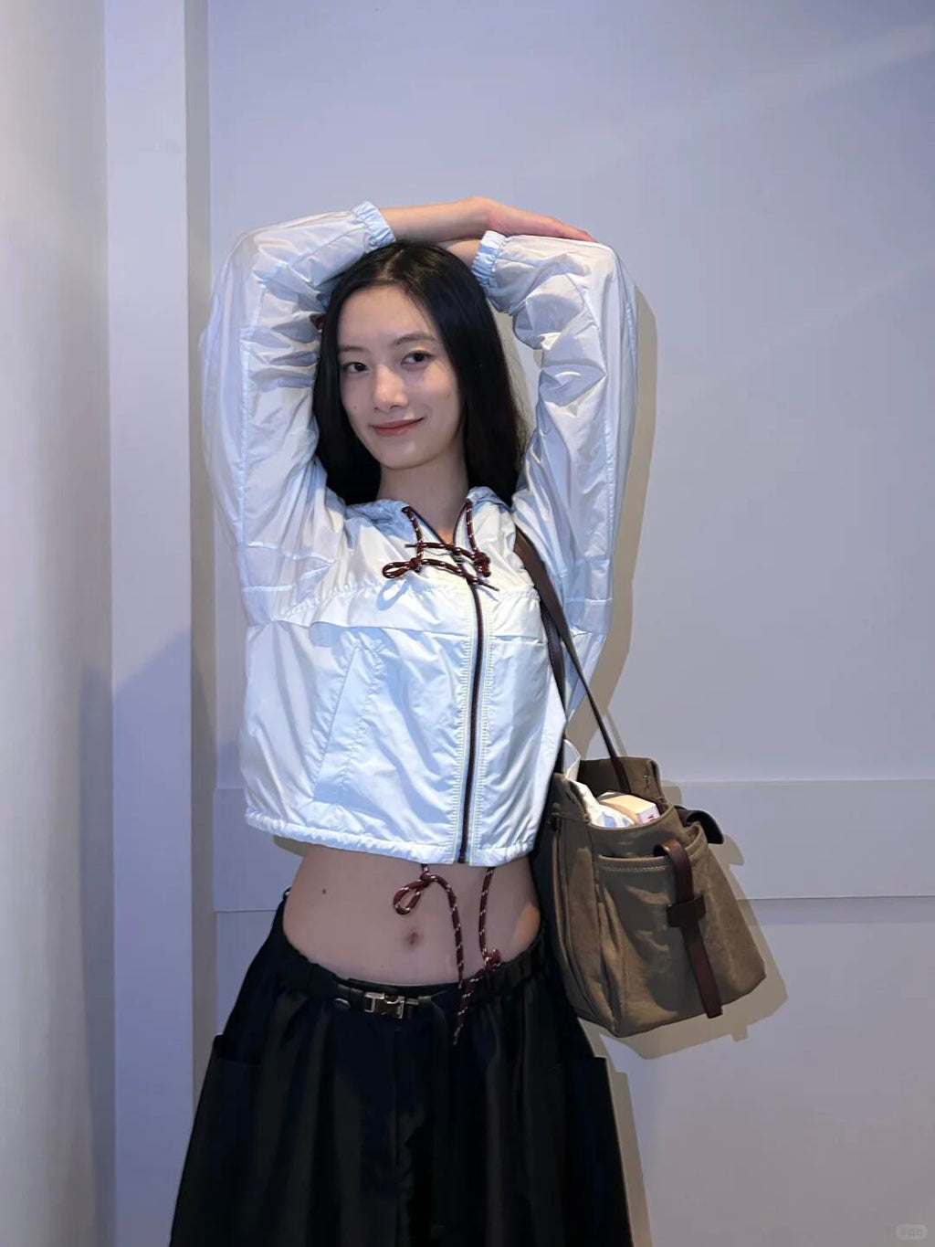 2026 Women's Triangle Brand Hooded Jacket (DD138)