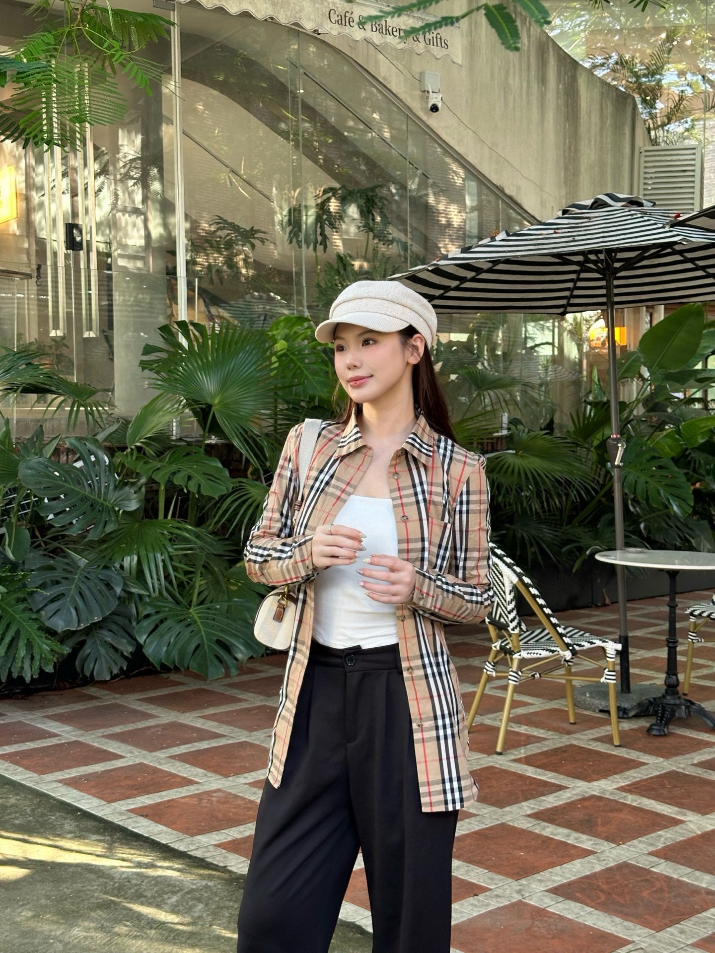 2026 Women's BBR Check Shirt (DD157)