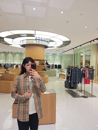 2026 Women's BBR Check Shirt (DD157)