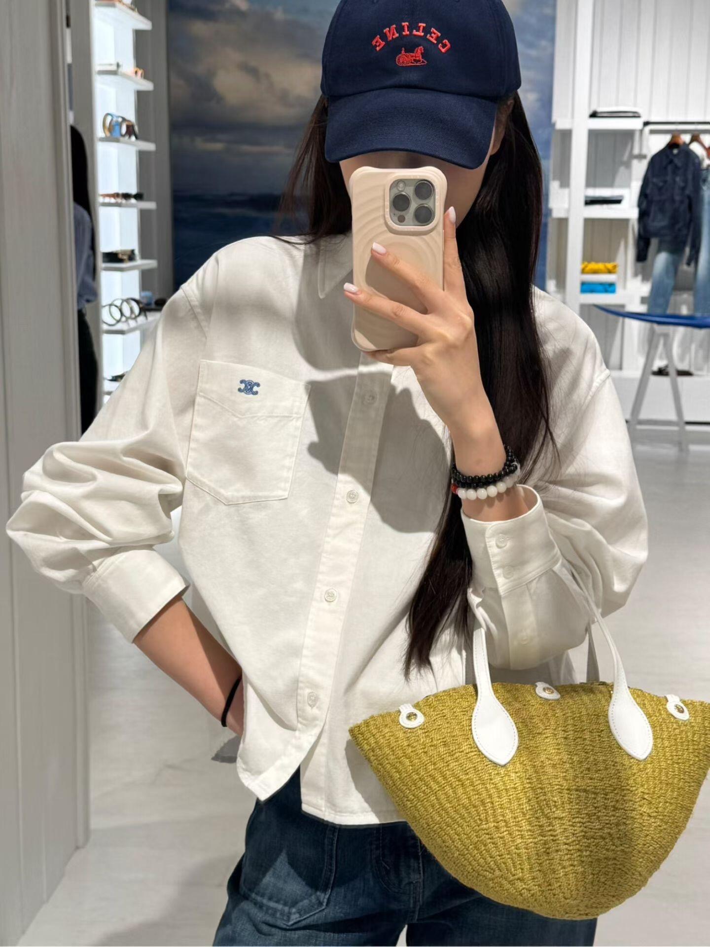 2026 Women's Ce Embroidered Shirt (EE425)